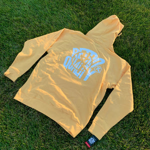 INNER LOGO HOODIE - PEACH