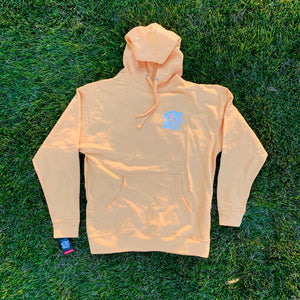 INNER LOGO HOODIE - PEACH